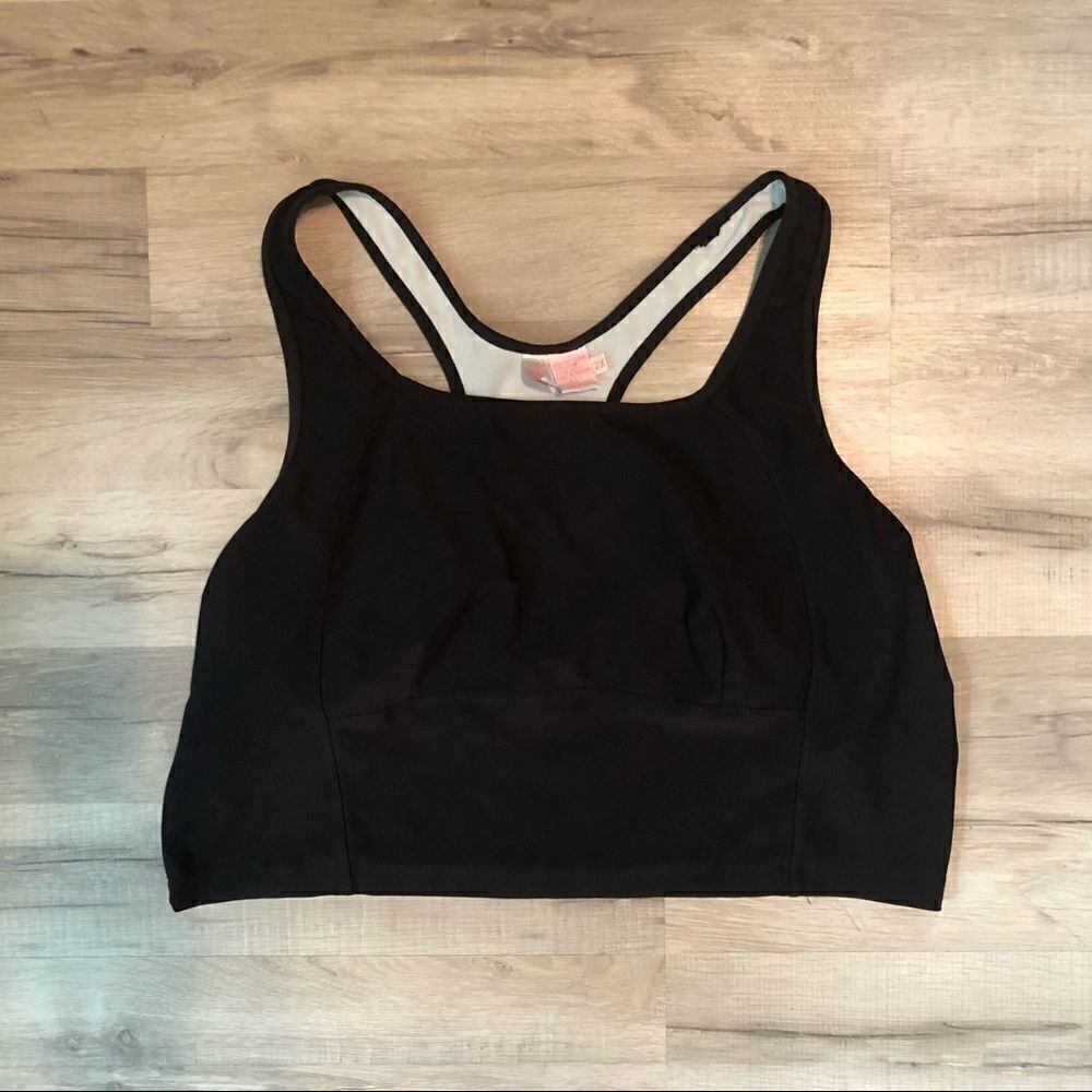 Shape FX Black Shapewear Top Size 2X